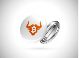 Pin Bitcoin Bull