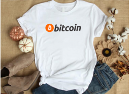 Camiseta Bitcoin Blanca
